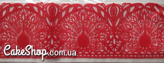 ⋗ Мереживо з айсінгу Slado #02 Червоне купити в Україні ➛ CakeShop.com.ua, фото