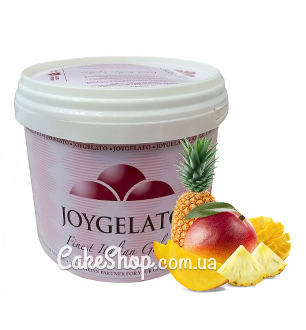 ⋗ Паста натуральна Тропічні фрукти Joygelato, 200 г купити в Україні ➛ CakeShop.com.ua, фото