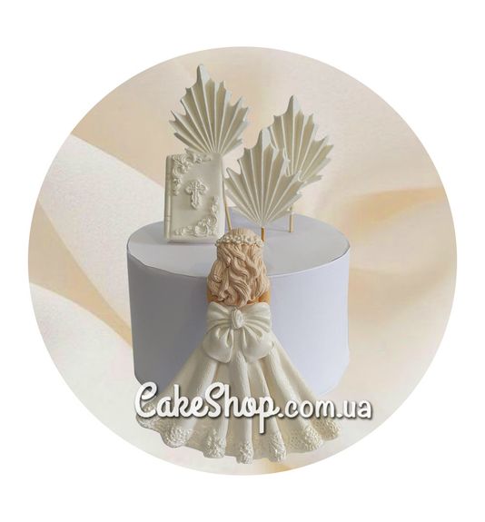 ⋗ Цукрові фігурки Причастя 2 (блондинка) ТМ KD купити в Україні ➛ CakeShop.com.ua, фото