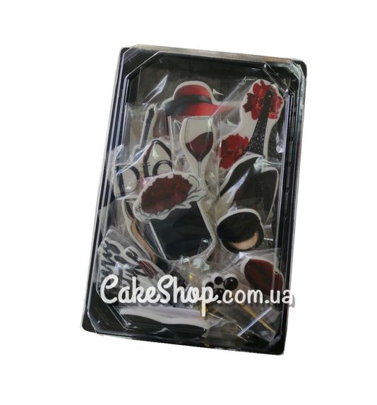 ⋗ Сахарные фигурки топеры MAXI Париж ТМ ДомК купить в Украине ➛ CakeShop.com.ua, фото