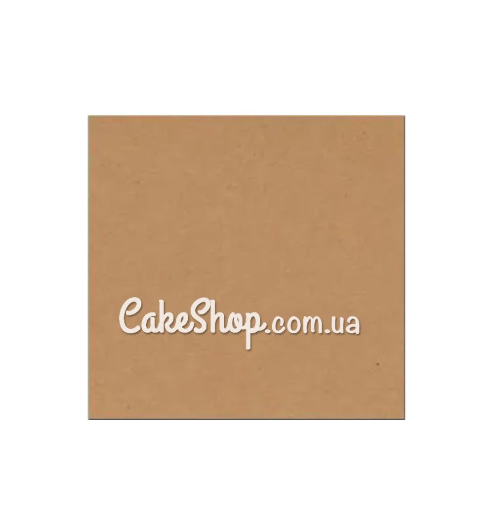 ⋗ Салфетки для бенто-торта влагостойкие Крафт 16х16 см, 10 шт купить в Украине ➛ CakeShop.com.ua, фото