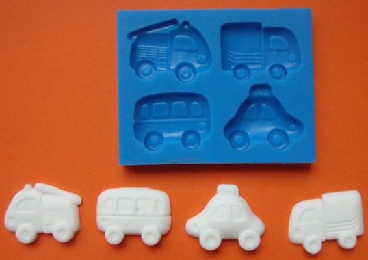 ⋗ Силиконовый молд Набор машинки купить в Украине ➛ CakeShop.com.ua, фото