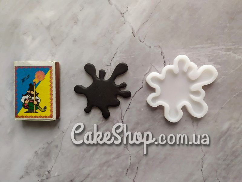 ⋗ Силіконовий молд Клякса купити в Україні ➛ CakeShop.com.ua, фото