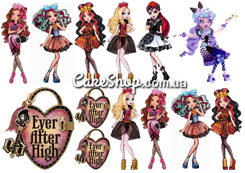 Multiart Аппликация из пайеток и наклеек Ever After High