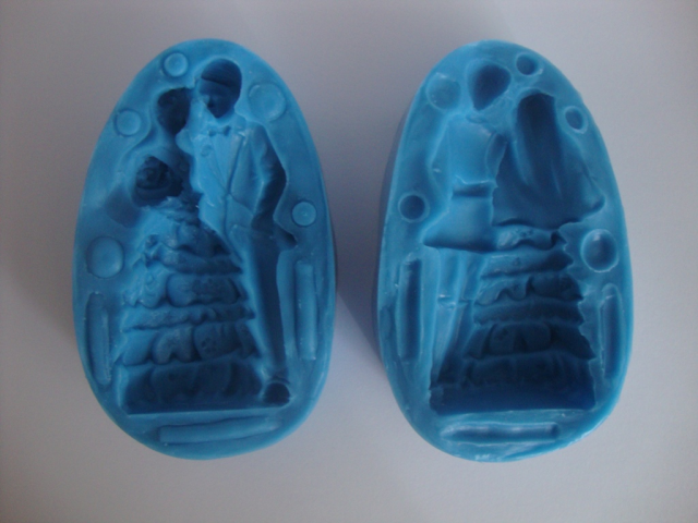 ⋗ Силиконовый молд 3Д Жених невеста 3 купить в Украине ➛ CakeShop.com.ua, фото