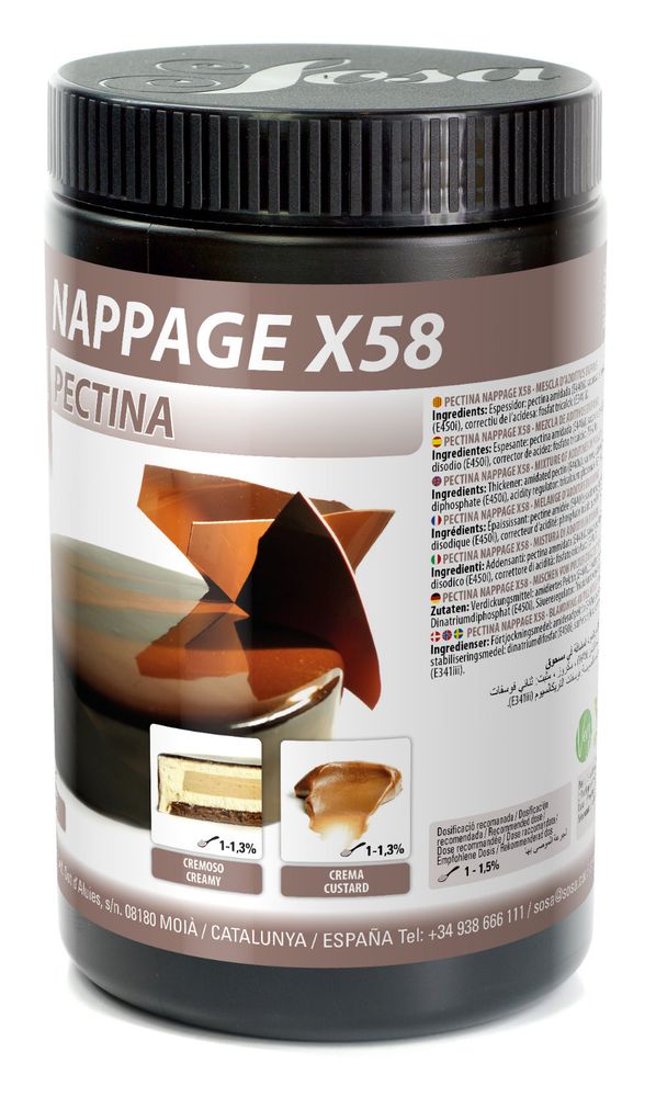 Пектин Xoco Nappage X58 (термообратимый, кальций+) Sosa, 500г - фото