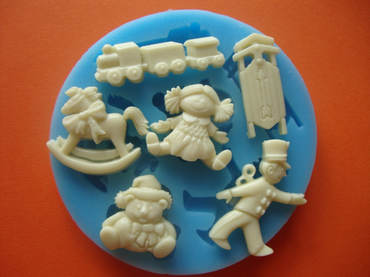 ⋗ Силиконовый молд Набор детский № 5 купить в Украине ➛ CakeShop.com.ua, фото