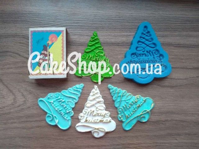 ⋗ Силиконовый молд Елка 3 купить в Украине ➛ CakeShop.com.ua, фото