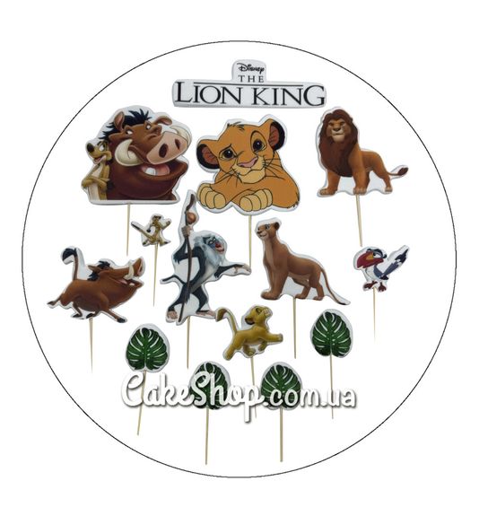 ⋗ Сахарные фигурки топеры MAXI Король Лев ТМ ДомК купить в Украине ➛ CakeShop.com.ua, фото
