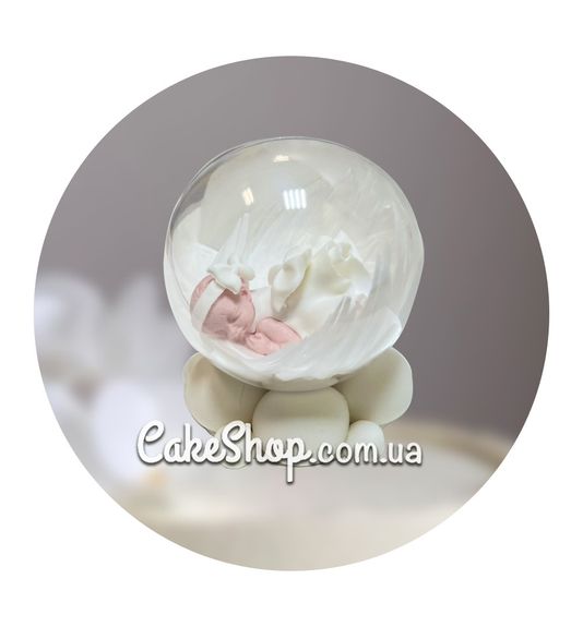 ⋗ Шоколадна фігурка Дівчинка в кулі ТМ ДімК купити в Україні ➛ CakeShop.com.ua, фото