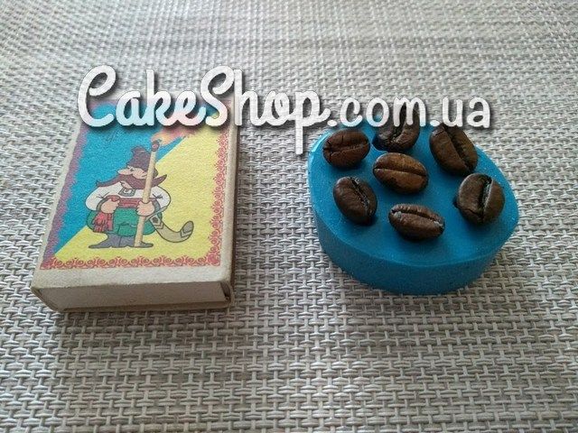 ⋗ Силіконовий молд Кава зерна купити в Україні ➛ CakeShop.com.ua, фото