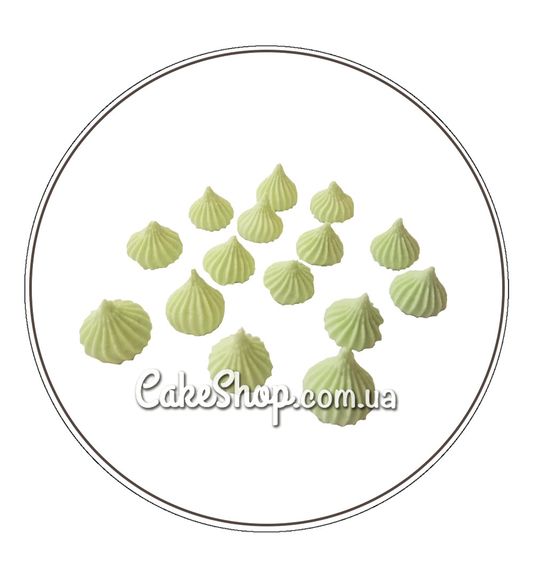 ⋗ Безе мини 15 зеленое ТМ KD купить в Украине ➛ CakeShop.com.ua, фото