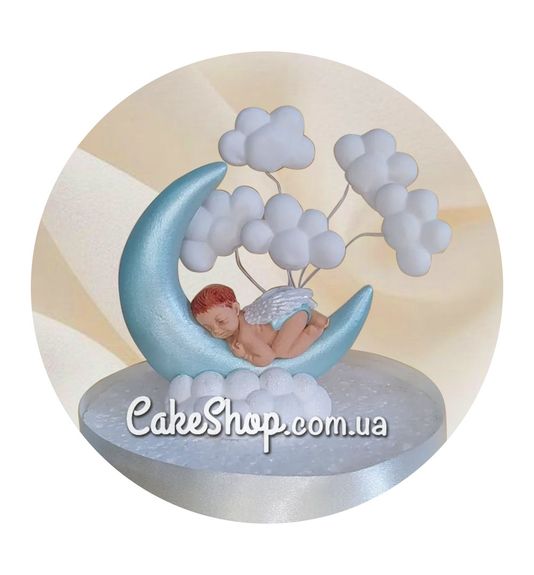 ⋗ Сахарные фигурки Малыш на луне ТМ KD купить в Украине ➛ CakeShop.com.ua, фото