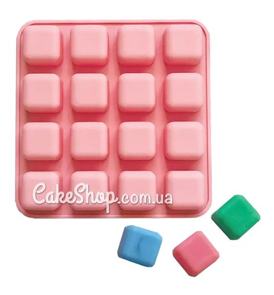 ⋗ Силіконова форма Кубики купити в Україні ➛ CakeShop.com.ua, фото