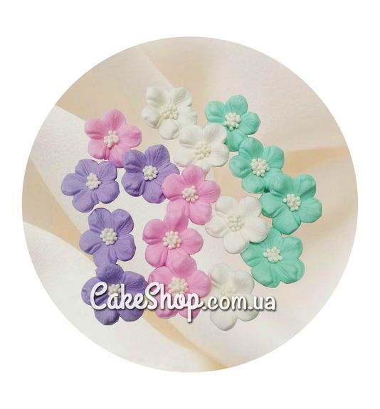 ⋗ Сахарные фигурки Гортензия Премиум ТМ KD купить в Украине ➛ CakeShop.com.ua, фото