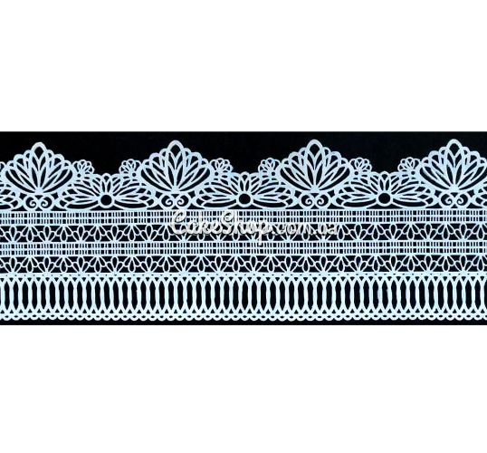 ⋗ Кружево из айсинга Slado #12 Белое купить в Украине ➛ CakeShop.com.ua, фото