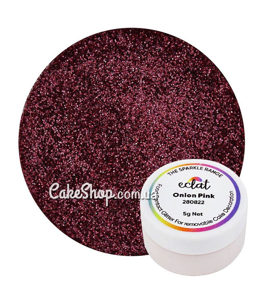 Блискітки Eclat Onion Pink, 5 г - фото