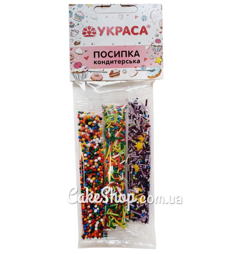 Посыпка сахарная Пасхальная в стиках #2, Украса 15 г - фото