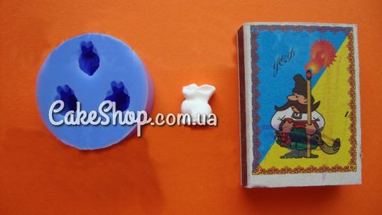 ⋗ Силиконовый молд Кролики купить в Украине ➛ CakeShop.com.ua, фото