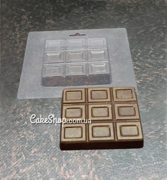 ⋗ Пластикова форма для шоколаду Міні-плитка шоколаду купити в Україні ➛ CakeShop.com.ua, фото