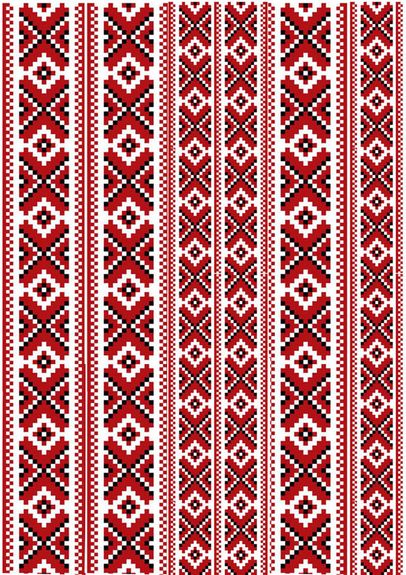 ⋗ Вафельная картинка Вышиванка 12 купить в Украине ➛ CakeShop.com.ua, фото