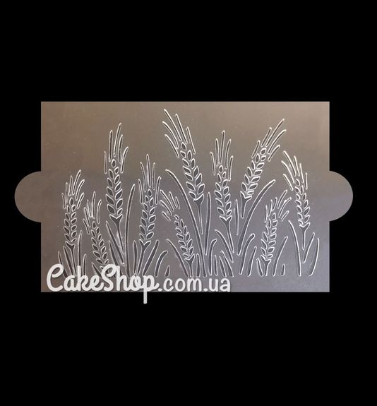 ⋗ Трафарет для тортів, печива, кави Колоски купити в Україні ➛ CakeShop.com.ua, фото