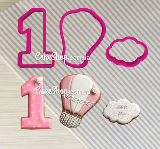 ⋗ Набор вырубок для пряников Детский 4 купить в Украине ➛ CakeShop.com.ua, фото