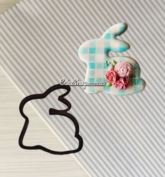 ⋗ Вырубка пластиковая Зайка 5 купить в Украине ➛ CakeShop.com.ua, фото