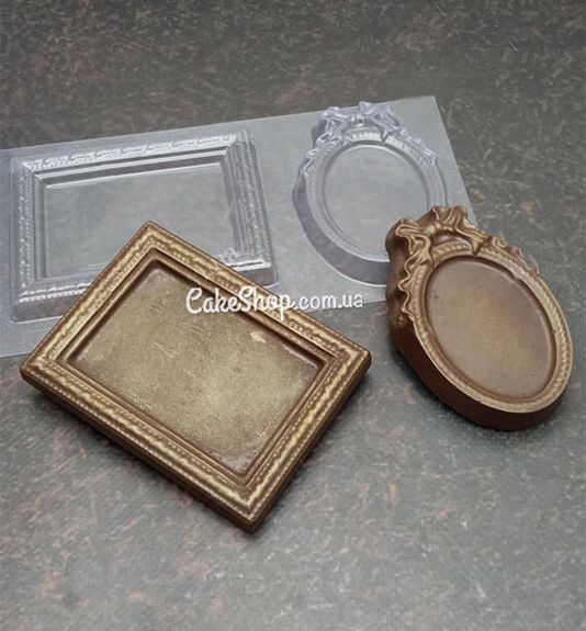 ⋗ Пластиковая форма для шоколада Фоторамка 1 купить в Украине ➛ CakeShop.com.ua, фото