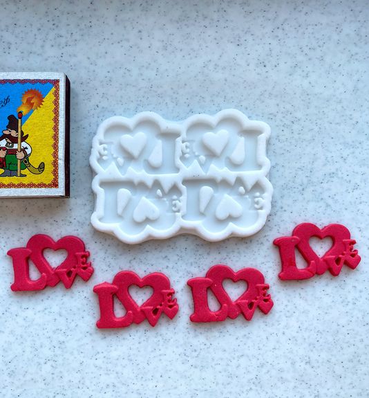 ⋗ Силиконовый молд Лови 1 купить в Украине ➛ CakeShop.com.ua, фото