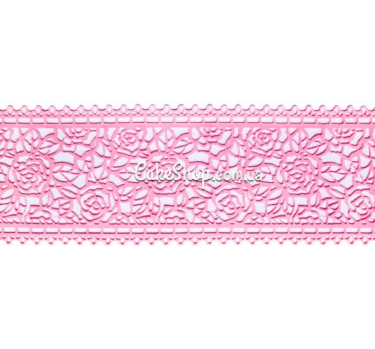 ⋗ Мереживо з айсінгу Slado #07 Рожеве купити в Україні ➛ CakeShop.com.ua, фото