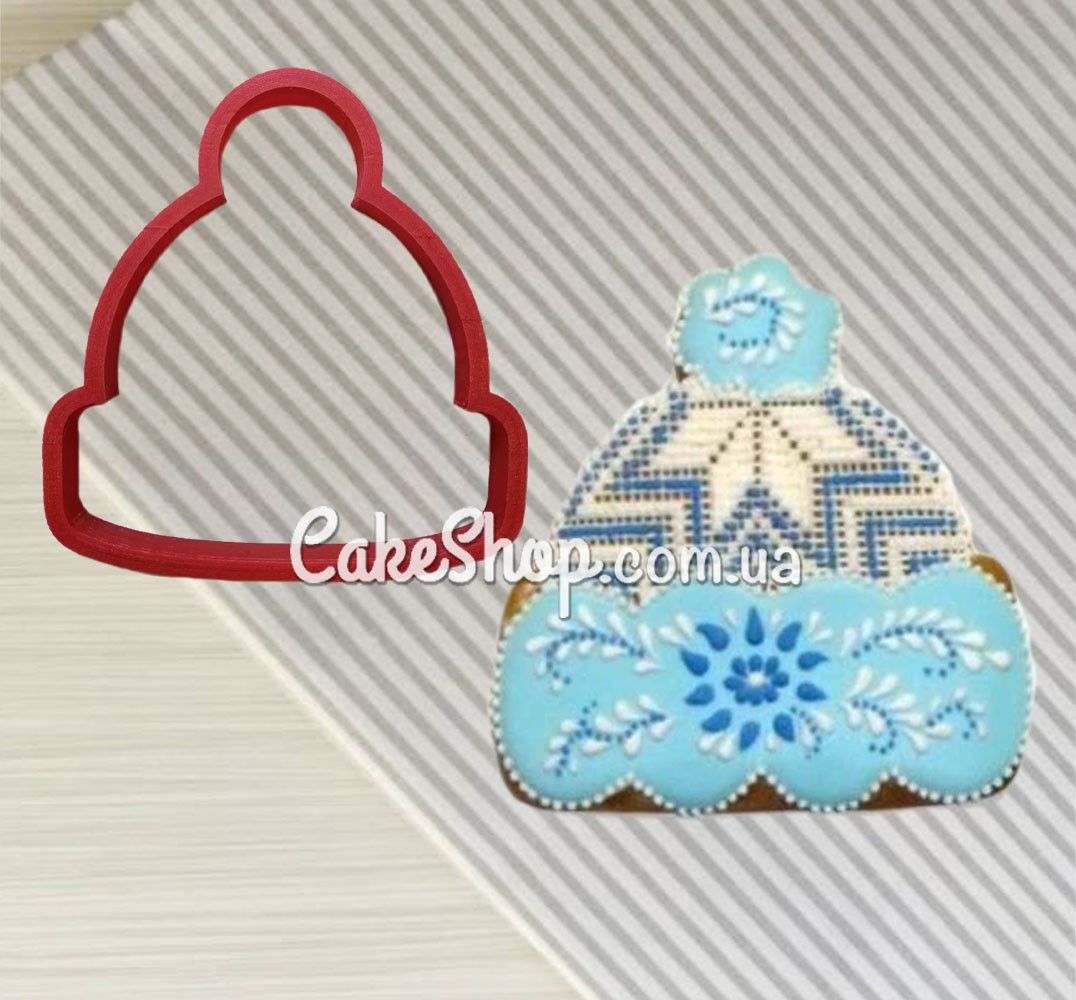 ⋗ Вирубка пластикова Шапка 2 купити в Україні ➛ CakeShop.com.ua, фото