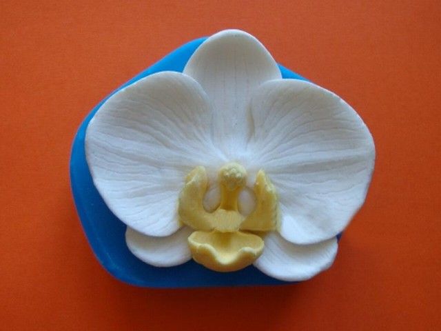 Силиконовый молд Орхидея 3 - фото