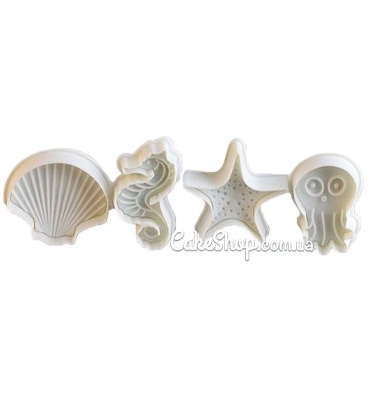 ⋗ Набор плунжеров Морская тема купить в Украине ➛ CakeShop.com.ua, фото