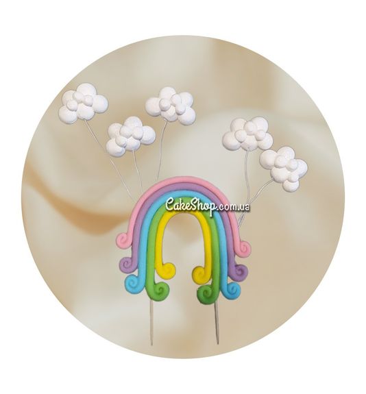 ⋗ Сахарные фигурки Радуга ТМ KD купить в Украине ➛ CakeShop.com.ua, фото