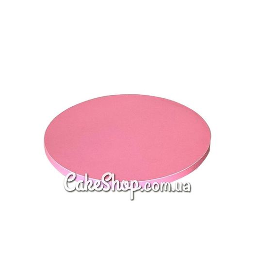 ⋗ Підложка під торт посилена d 25 см, h 12 мм Рожева купити в Україні ➛ CakeShop.com.ua, фото