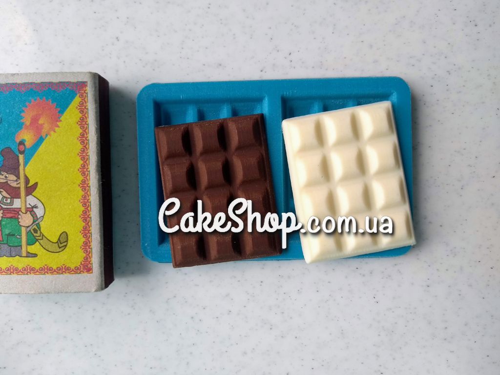 ⋗ Силиконовый молд Шоколадка 2 купить в Украине ➛ CakeShop.com.ua, фото
