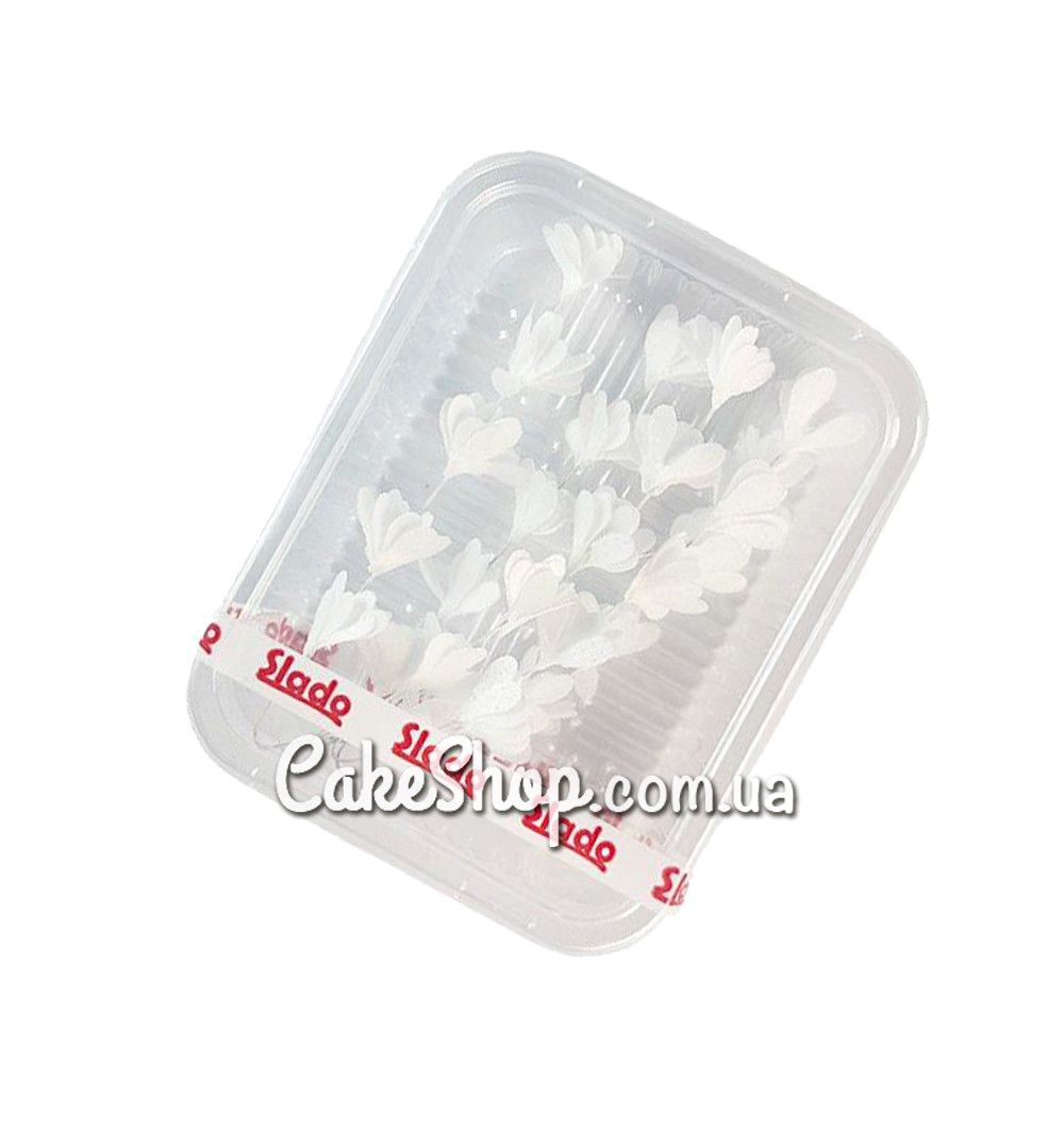 ⋗ Вафельный цветок Веточка сакуры белая ТМ Сладо купить в Украине ➛ CakeShop.com.ua, фото