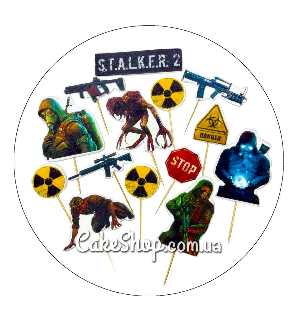⋗ Цукрові фігурки топери MAXI Сталкер ТМ ДімК купити в Україні ➛ CakeShop.com.ua, фото