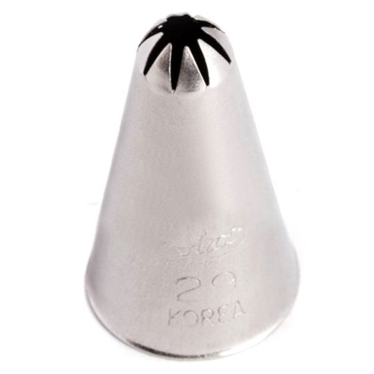 ⋗ Насадка Ateco # 29 Закрита французька зірка, маленька купити в Україні ➛ CakeShop.com.ua, фото