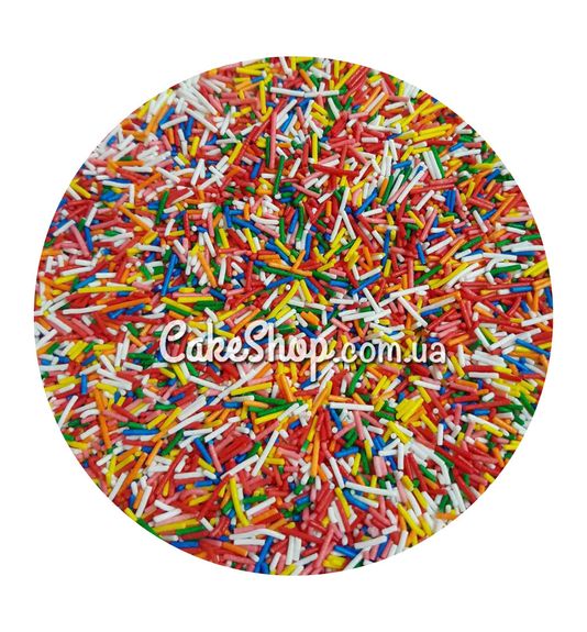 ⋗ Посипка цукрова Вермішель суміш #3, 50г купити в Україні ➛ CakeShop.com.ua, фото