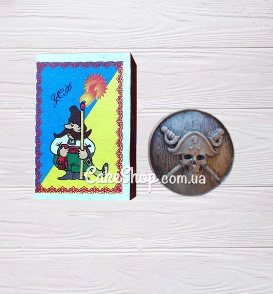 ⋗ Силіконовий молд Череп 2 купити в Україні ➛ CakeShop.com.ua, фото