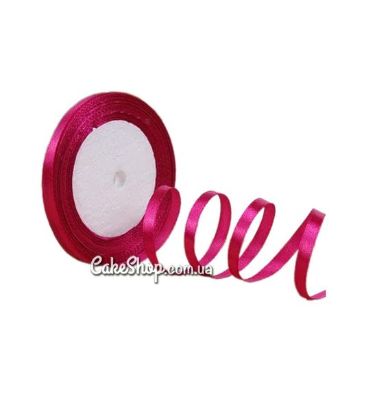 ⋗ Стрічка атласна Малинова купити в Україні ➛ CakeShop.com.ua, фото