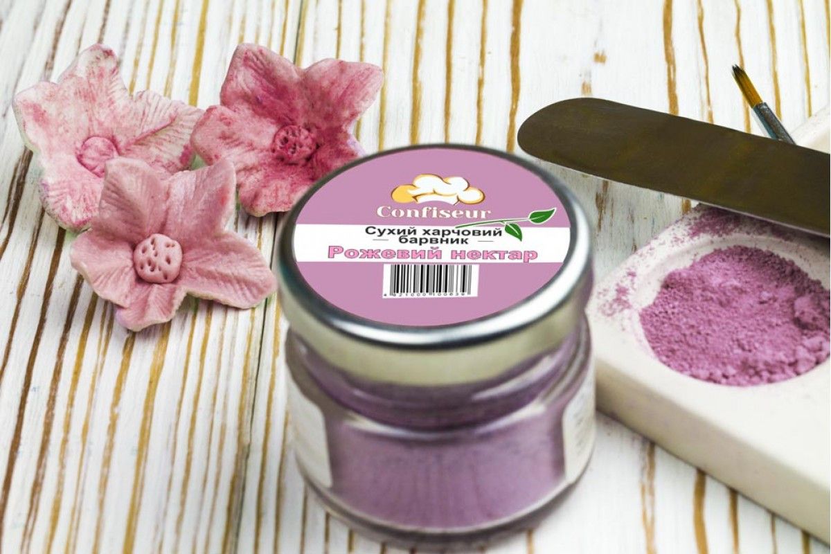 ⋗ Краситель сухой Confiseur Розовый нектар купить в Украине ➛ CakeShop.com.ua, фото