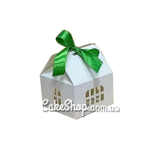 ⋗ Коробка для подарунків, десертів Будиночок, 12х12х8 см купити в Україні ➛ CakeShop.com.ua, фото