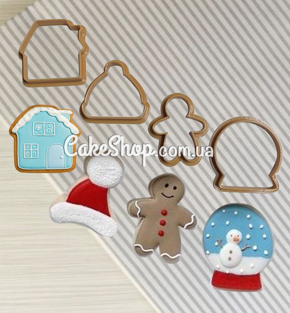⋗ Вырубка пластиковая Мини-набор 9 купить в Украине ➛ CakeShop.com.ua, фото