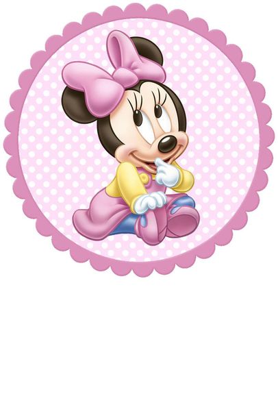 ⋗ Вафельна картинка Маленька Мінні 18 купити в Україні ➛ CakeShop.com.ua, фото