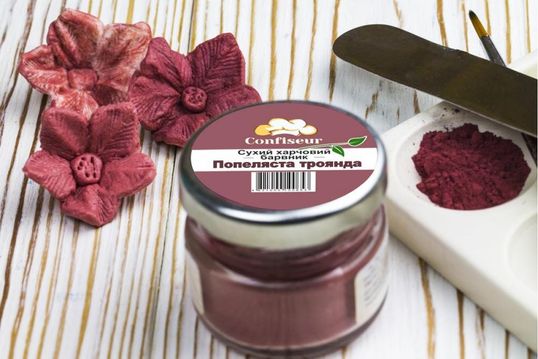 ⋗ Барвник сухий Confiseur Попеляста троянда УЦІНКА купити в Україні ➛ CakeShop.com.ua, фото