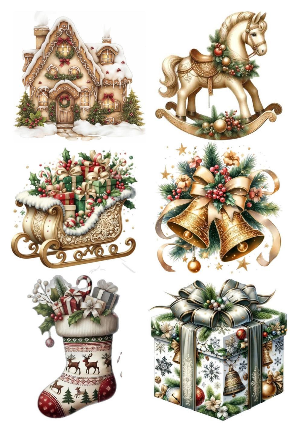 ⋗ Вафельная картинка З Новим роком 2026-7 купить в Украине ➛ CakeShop.com.ua, фото