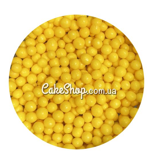 ⋗ Посипка рисова зі смаком лимона Жовта Dobryk, 50 г купити в Україні ➛ CakeShop.com.ua, фото